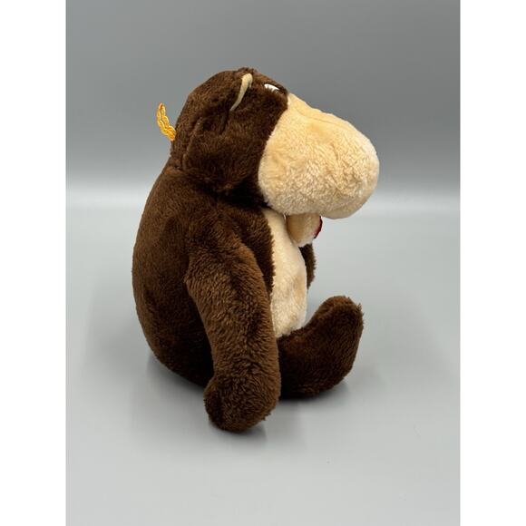 Vintage B.J. Toy Company Brown Bear 10" Stuffed Animal - Picture 7 of 10